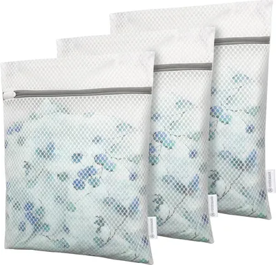 Produktbild von OKWISH 3x Wäschesack Wäschenetz Wäschebeutel Wäschenetze Waschmaschine Netz Sack Set 30x40cm
