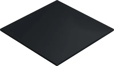 Produktbild von COMPACT | Gastro HPL Tischplatte | B:T 70 x 70 cm | Schwarz | Quadratisch | Gastro HPL Tischplatte