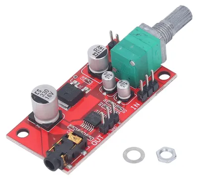 Produktbild von Mini-Kopfhörerverstärkermodul 3,5-mm-Schnittstelle Kopfhörer-Vorverstärkerplatine DC 3-12V MAX4410