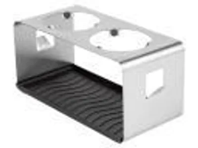 Produktbild von Wenko Universal Flaschenhalter Farbe:silber