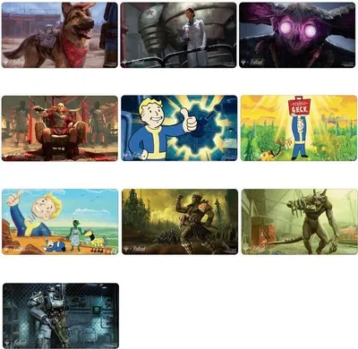 Produktbild von MTG Spielmatte - Ultra Pro - Universes Beyond: Fallout, Version:Version D