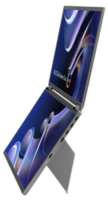 Zdjęcie produktu dla ASUS ZenScreen Duo OLED MQ149CD - Dual-OLED-Monitor - 35.6 cm (14") (90LM0AKV-B01N70)
