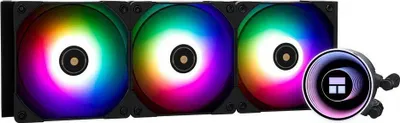 Produktbild von Thermalright Frozen Notte 240 BLACK ARGB, Flüssigkeitskühlung, 12 cm, Schwarz