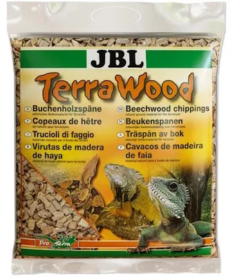 Productafbeelding van JBL TerraWood natuurlijke beukenhoutsnippers bodembedekking voor droge en semi-droge terraria 5 Liter