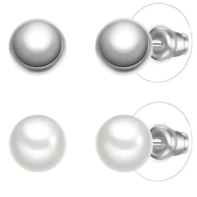 Produktbild von Yokoamii Schmuckset Metall-Legierung Muschelkernperle 50020181