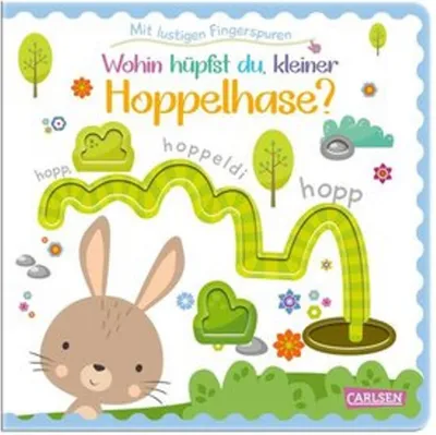 Produktbild von Wohin hüpfst du, kleiner Hoppelhase?