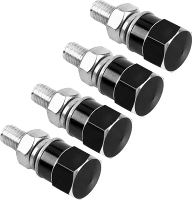 Immagine prodotto di 4PCS bulloni universali del telaio per moto (nero)