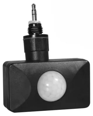 Zdjęcie produktu dla Czujnik PIR i zmierzchowy Alcapower z pilotem, IP65, zasięg do 8 m, montaż na wysokości 1,8-4 m