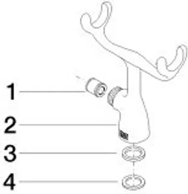 Produktbild von Dornbracht 04172001000-00 Halter Ersatzteile