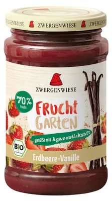 Produktbild von Fruchtgarten - Erdbeere-Vanille 225g