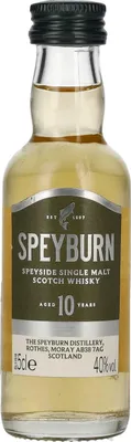 Produktbild von Speyburn 10 Years Old Speyside Single Malt Scotch Whisky 40% Vol. 0,05l