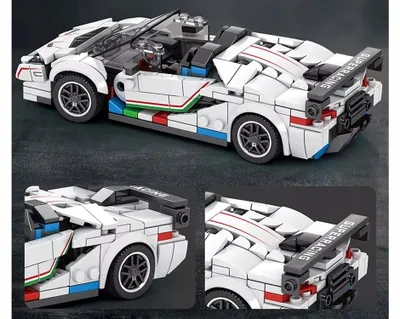 Produktbild von Jokomisiada Technic Sportwagen Bausteine Set
