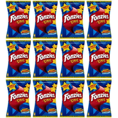 Produktbild von 12x Chips Fonzies Stars Limited Edition 160g