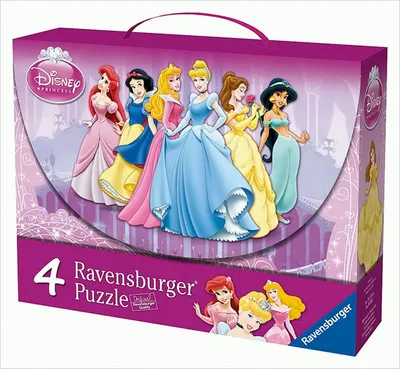 Obrázok produktu pre Disney Princezné: Rozprávkové princezné - 2 x 25 dielikov / 2 x 36 dielikov puzzle