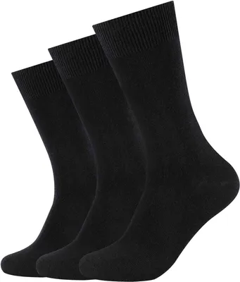 Produktbild von Camano 3er Pack Baumwollsocken - Uni 3er Pack Baumwollsocken - Uni