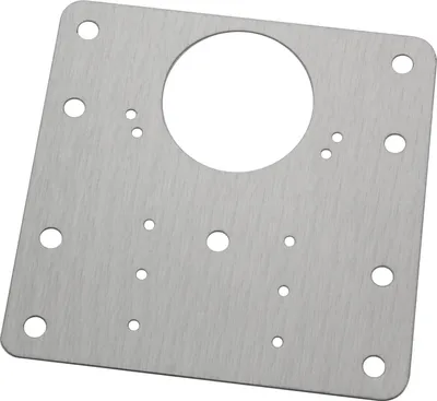 Produktbild von Topfband Reparatur Platte Schranktürscharnier defekte Scharnier Schrank SET KIT Edelstahl