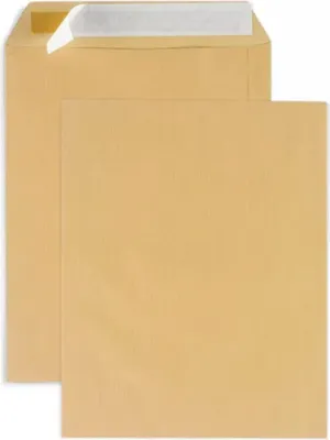 Produktbild von 100 Hüllen aus Kraftpapier - 26 x 33 cm