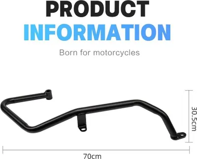 Obrázek produktu pro Ochranné lišty pro motocykl - X-ADV 750 (2021-2024) - Kovové ochranné lišty - Ochrana rámu a karoserie - Ochrana výfuku