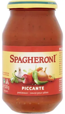 Zdjęcie produktu dla Spagheroni Piccante 520 g – Włoski makaron pikantny z pikantną nutą