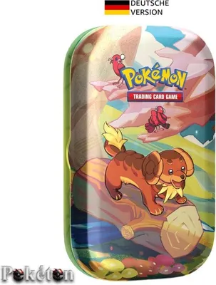 Produktbild von Pokémon Mini-Tin-Box Farbenfrohes Paldea: Backel & Choreogel