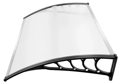 Immagine prodotto di Tenda da porta - Copertura d'ingresso - PVC - Trasparente - Protezione da pioggia e sole