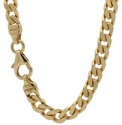 Produktbild von Goldkette Panzerkette Länge 60cm - Breite 4,0mm - 585-14 Karat Gold