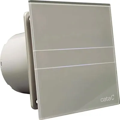 Produktbild von CATA E-100 GS, Wand, Badezimmer, Silber, IP44, 10 cm, 31 dB