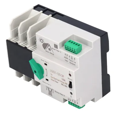 Zdjęcie produktu dla Podwójny automatyczny przełącznik zasilania, automatyczny przełącznik zasilania, przełącznik zasilania, przełącznik zasilania 3P, przełącznik zasilania, akcesoria do generatorów