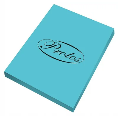 Produktbild von Protos Kopierpapier A4 160g Türkis 50 Blatt