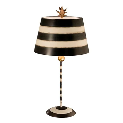 Produktbild von Elstead South Beach Tischleuchte E27 Schwarz und Creme