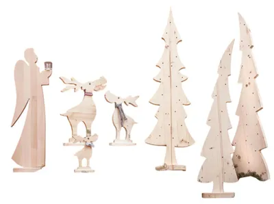 Produktbild von Weihnachtsbaum geschwungen, 85 cm