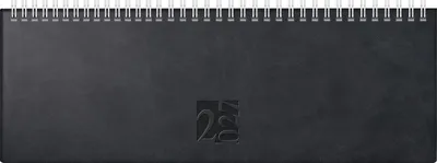 Produktbild von 2027 rido/idé QuerkalenderAC schwarz 1W/2S West