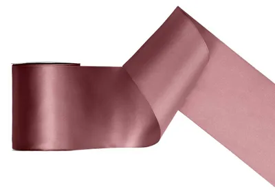 Produktbild von Satinband, dunkles Altrosa, 100 mm/25 m