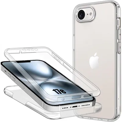 Image de Coque pour iPhone 17e, Protection Intégrale Hybride Antichoc Anti-Rayures PC+Silicone