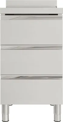 Immagine prodotto di Mobiletto da cucina commerciale con 3 cassetti 50x60x96 cm