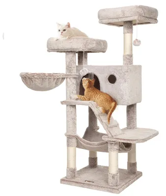 Image de Griffoir pour chat marron clair 135 cm