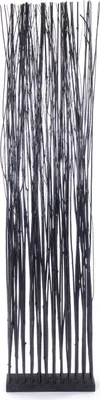 Obrázok produktu pre ROOM DIVIDER "SLIM" | Vŕba, 170x40cm | Paravánové vetvy, deliaca stena | Farba: čierna