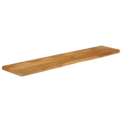 Immagine prodotto di Piano Tavolo Bordi Vivi 140x20x2,5cm in Legno Massello di Mango