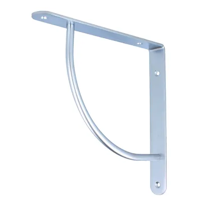 Produktbild von Regalträger massiv Stahl Regalwinkel Garderobenkonsole 220x220mm Regalbodenhalter Chrom matt