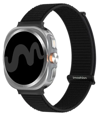 Productafbeelding van imoshion Nylon bandje voor de Samsung Galaxy Watch Ultra 2 (2026) / Ultra (2024/2025) - Zwart