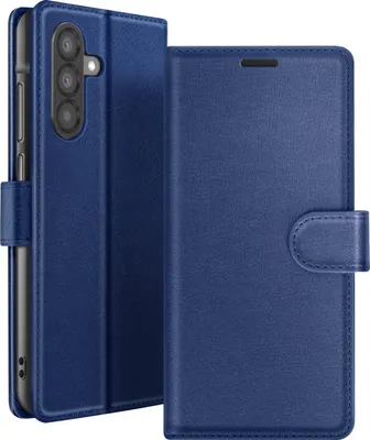 Immagine prodotto di Zanaé, custodia a portafoglio per Galaxy A56 / A36 con supporto e chiusura magnetica, blu notte