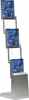 Produktbild von Prospektständer faltbar ECO 5x DIN A4 (inkl. Tasche)