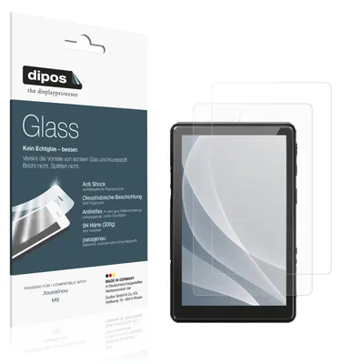 Image de 2x Protection ecrán pour Joueainou M9 mat Verre souple Film Protecteur 9H dipos
