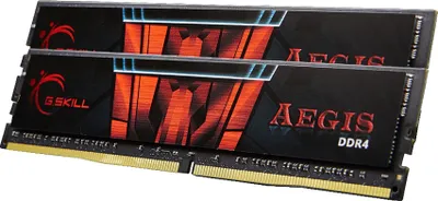 Produktbild von DIMM 8 GB DDR4-2400 (2x 4 GB) Dual-Kit (F4-2400C15D-8GIS, Aegis, INTEL XMP)
