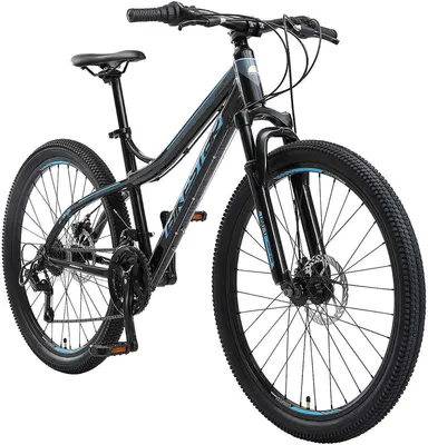 Produktbild von Bikestar Jugendfahrrad Mountainbike 26 Zoll Schwarz & Blau