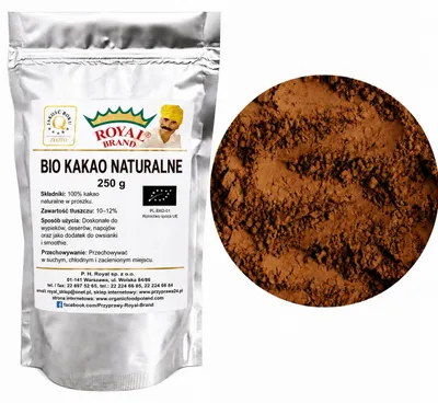 Produktbild von Kakao 250G Criollo aus Peru 100%  Zuckerfrei Kakaopulver