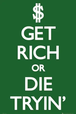 Image de Keep Calm - Affiche - Get Rich