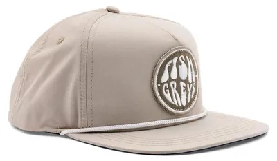 Produktbild von Mütze im Captain Hat Stil, 5-Panel Design, verstellbar, mit gestickter Grafik