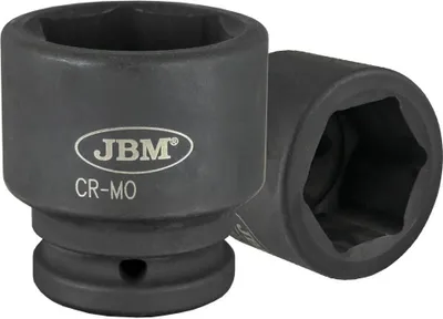 Zdjęcie produktu dla JBM 11139, Gniazdo udarowe, Czarny, 1 głowic(e), 3/4", Metryczny, 36 mm