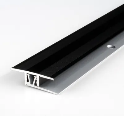 Produktbild von PROVISTON | Übergangs- & Ausgleichsprofil | Aluminium | 33.5 x 7 - 10 x 1000 mm | Bronze Dunkel | Bodenprofil | Metallprofil | Übergangsschiene